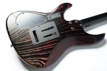 JA-STER Custom - Metallic Red to Yellow on Black Background